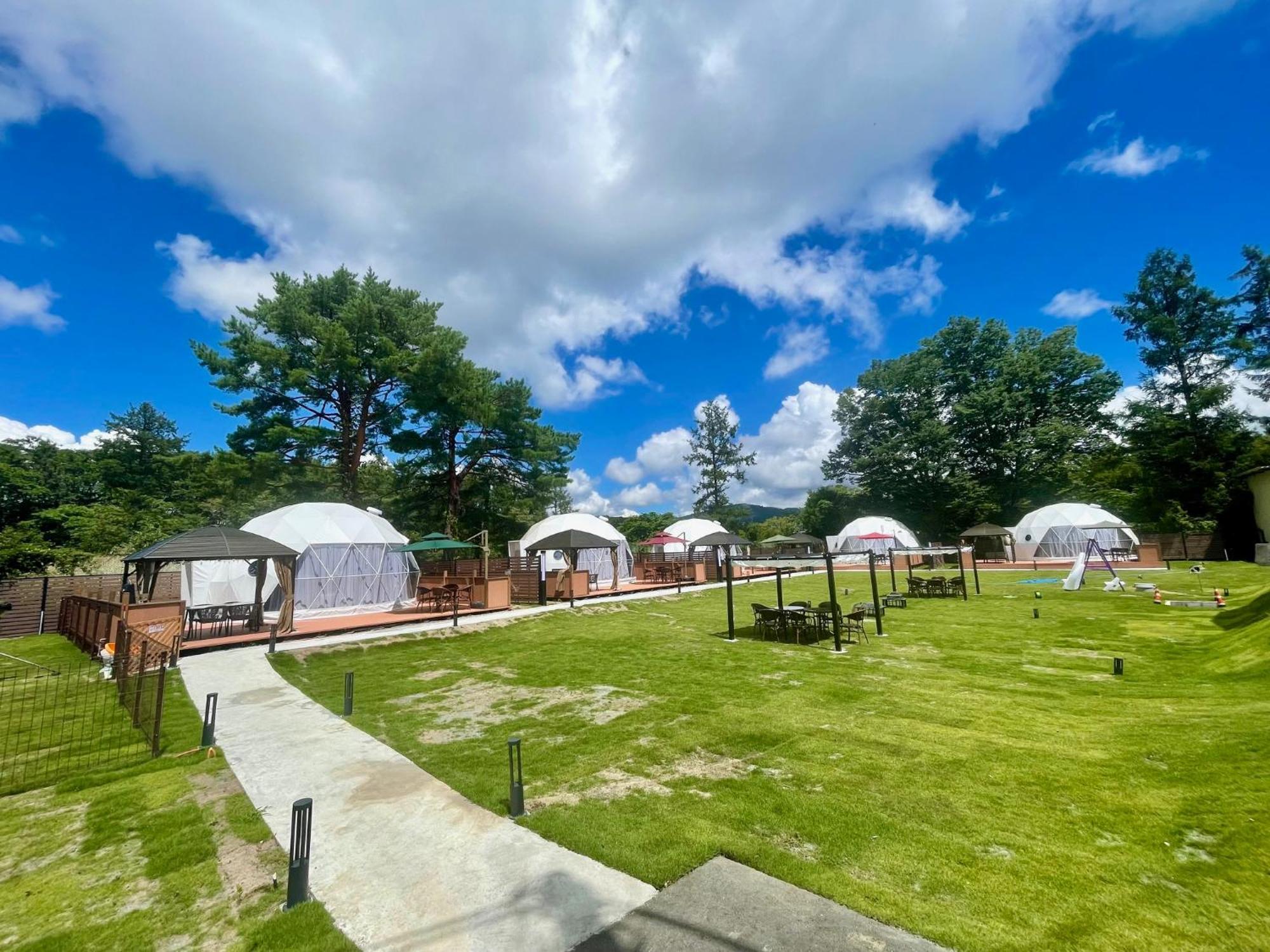 Gramercy Village 山中湖 Glamping &Sauna Yamanakako Dış mekan fotoğraf
