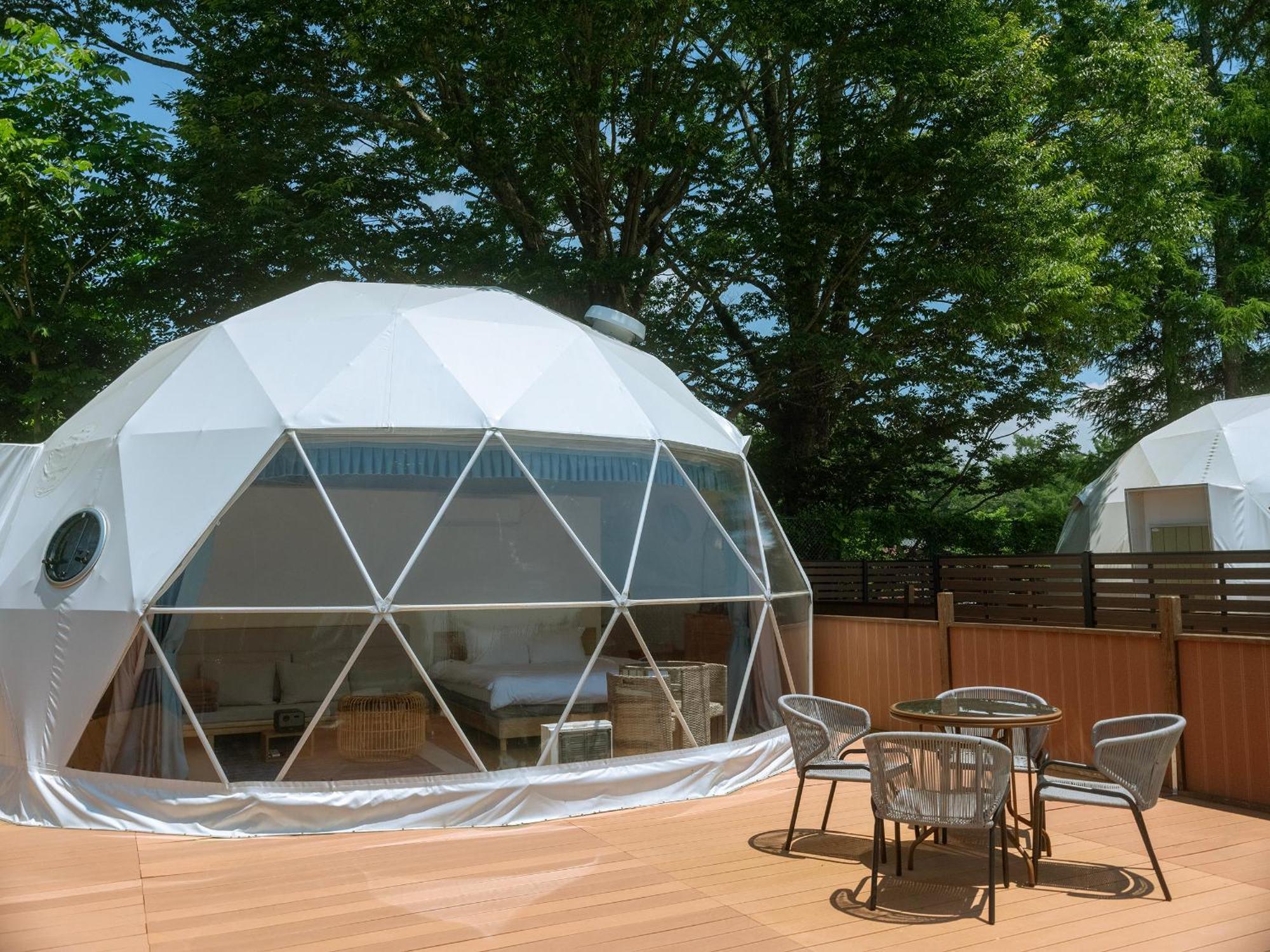 Gramercy Village 山中湖 Glamping &Sauna Yamanakako Dış mekan fotoğraf