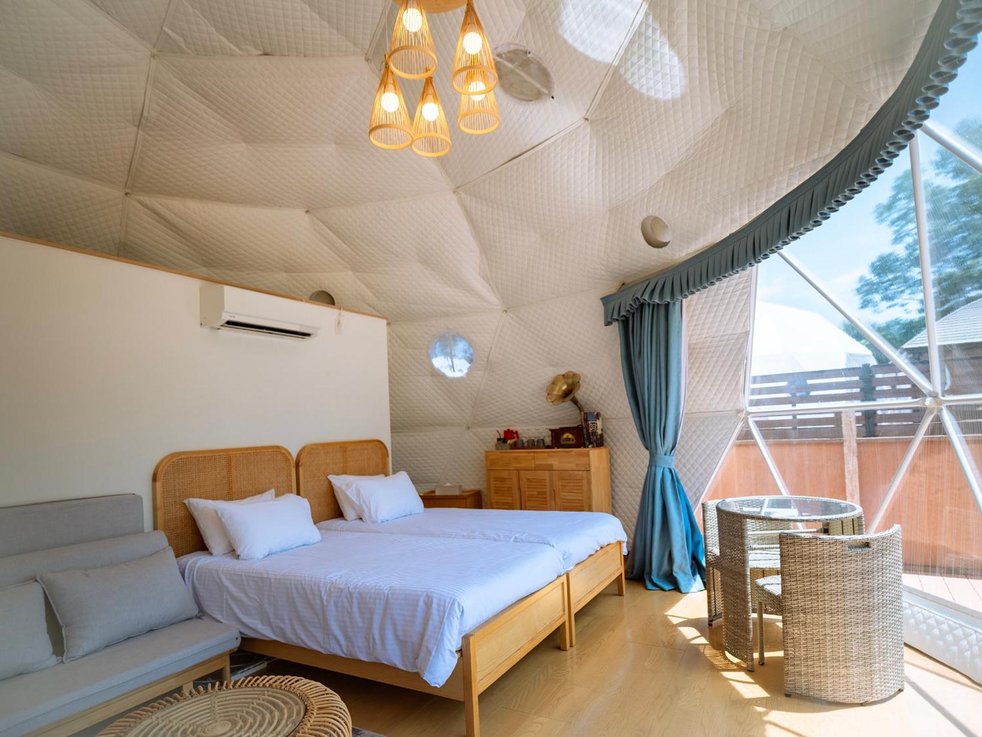 Gramercy Village 山中湖 Glamping &Sauna Yamanakako Dış mekan fotoğraf
