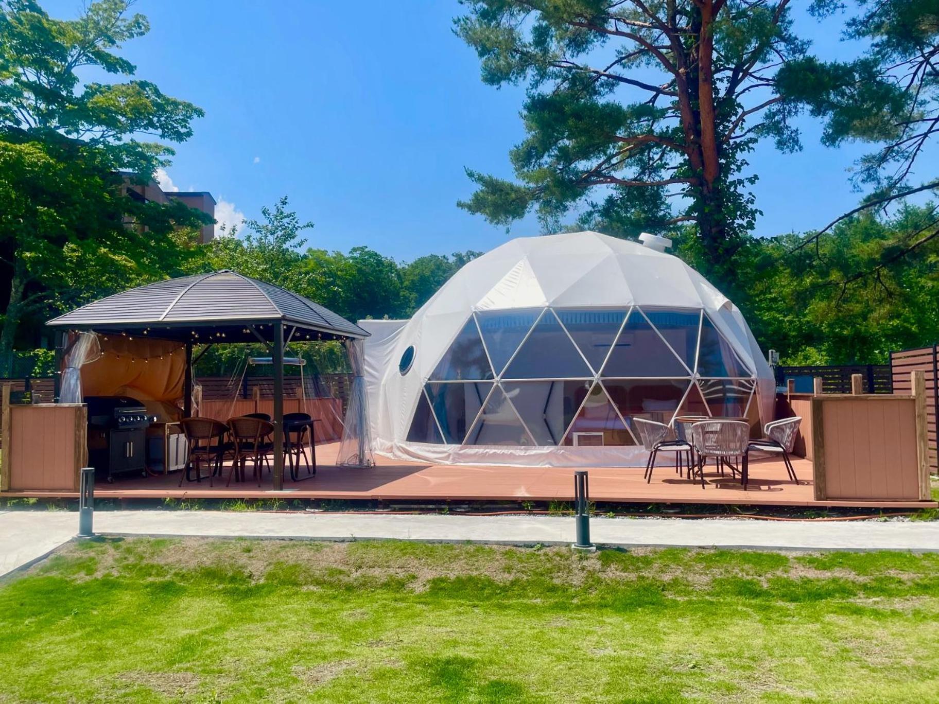 Gramercy Village 山中湖 Glamping &Sauna Yamanakako Dış mekan fotoğraf